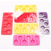 100% Food Grade Silicone Chocolate Mold with Candy Shape for baking